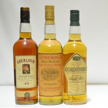 Aberlour 15 Auchentoshan Select Glenmorangie 10