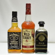 Black Mountain 50cl Wild Turkey Jack Daniels