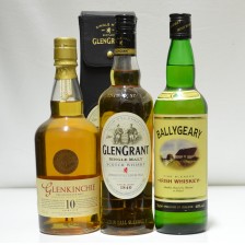GLEN GRANT  BALLYGEARY   GLENKINCHIE 10