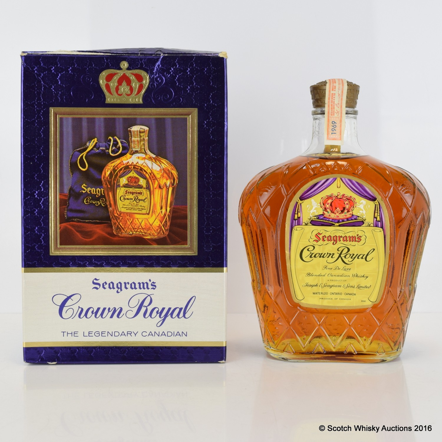 Seagram's Crown Royal 1969 75cl | The 60th Auction | Scotch Whisky