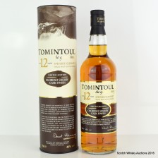 TOMINTOUL 12 YEAR OLD OLOROSO SHERRY CASK