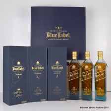 Johnnie Walker Blue Aztec Warrior Collection 3 X