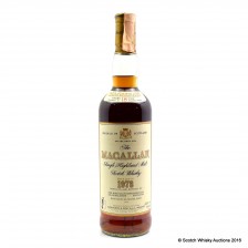 Macallan 18 1978 Giovinetti Figli Italian Import