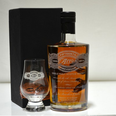 Arran 15th Anniversary Distillery Only & Tasting Glass