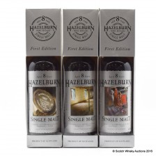 Hazelburn 8 First Edition Collection 3 X 70cl