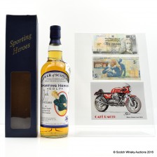 FLOWER OF SCOTLAND JACK NICKLAUS   TWO JACK NICKLAUS FIVE POUND NOTES RALFY S BONNEVILLE FUNDRAISER