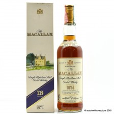Macallan 18 1974 Giovinetti Figli Italian Import