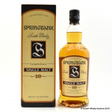 SPRINGBANK 10 YEAR OLD