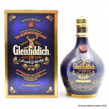 Glenfiddich Ancient Reserve 18 Blue Decanter