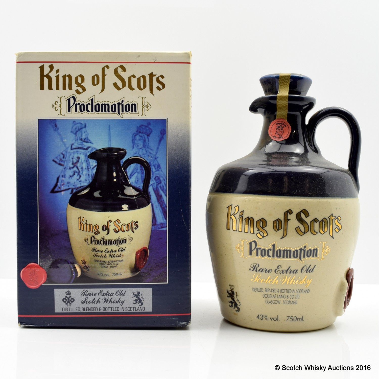 King Of Scots Proclamation Decanter 75cl | The 62nd Auction 