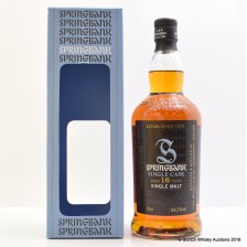 SPRINGBANK SINGLE CASK 16 YEAR OLD SHERRY WOOD