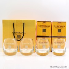 GLENMORANGIE BRANDED TUMBLERS X 4