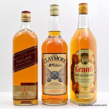 Johnnie Walker Red Label Claymore Grant S Special Family Reserve