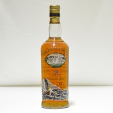 Bowmore Mariner 15 Screen Print Blue Square