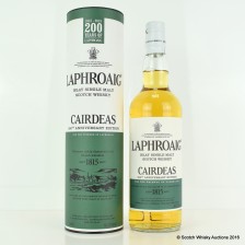 Laphroaig Cairdeas 200th Anniversary Hand Signed