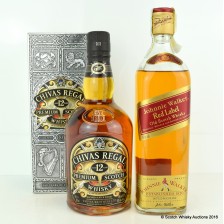 Johnnie Walker Red Label Chivas Regal 12