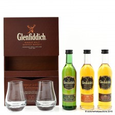 Glenfiddich Family Distiller S Collection 3 X 10cl With Glasses