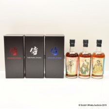 KARUIZAWA SAMURAI X 3 SET 1984 CASK  7843   3622    6432
