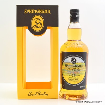Springbank 16 Year Old Local Barley