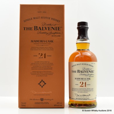 Balvenie Madeira Cask 21 Year Old