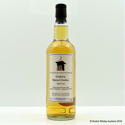 Bladnoch 2007 8 Year Old Whisky Broker