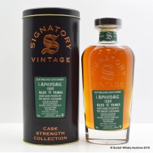 LAPHROAIG 1998 16 YEAR OLD SIGNATORY WHISKY EXCHANGE EXCLUSIVE