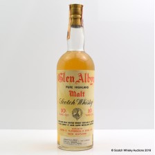 GLEN ALBYN 10 YEAR OLD 75CL