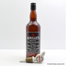 AINSLIE S ROYAL EDINBURGH 75CL   BRANDED POURER