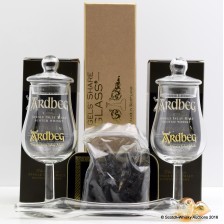 Angels Share Glass Dropper Ardbeg Tasting Glass X 2 Ardbeg Peat Cones