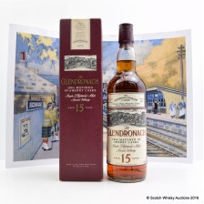 Glendronach 15 Old Style With Auchnagatt Poster