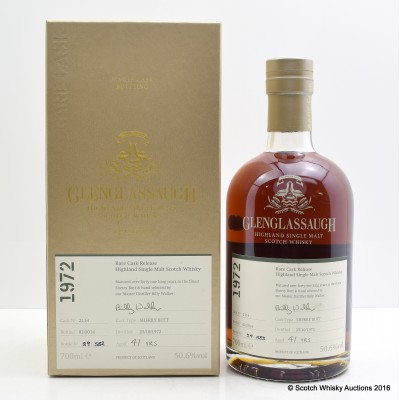 Glenglassaugh 1972 41 Year Old Rare Cask Release