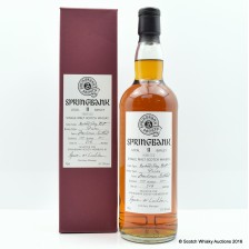 Springbank 2011 11 Springbank Society Bottling