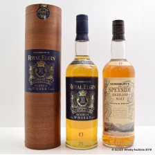 ROYAL ELGIN 1973 21 YEAR OLD SAINSBURY S   SPEYSIDE 12 YEAR OLD SAINSBURY S 75CL