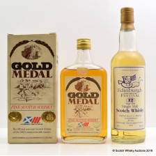 EDINBURGH FESTIVAL 1994 12 YEAR OLD   GOLD MEDAL 1986 COMMONWEALTH GAMES 75CL