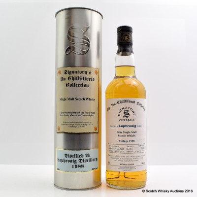 Laphroaig 1988 15 Year Old Signatory