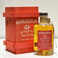 Edradour 10 Straght From The Cask Port Wood Finish