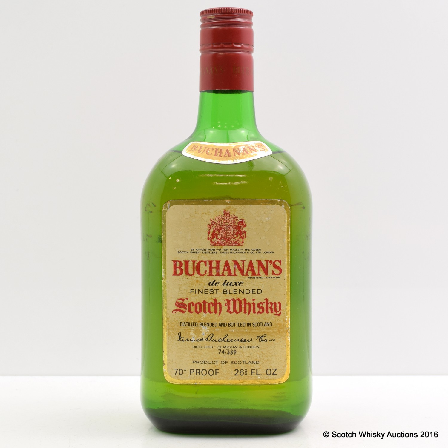 Buchanan's De Luxe 26 2/3 Fl Oz The 64th Auction Scotch Whisky Auctions