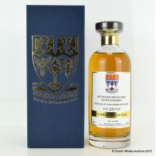 LONGMORN 25 YEAR OLD BRAEMAR ROYAL HIGHLAND SOCIETY BICENTENARY SIGNATORY