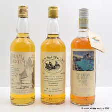 THE WHISKY OF 1990  OLD MACPHUNN 75CL   DRAM OF DESTINY