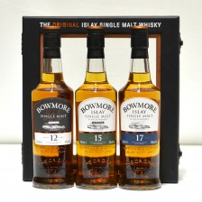 Bowmore 20cl Collection 12 15 17