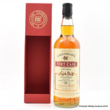 CADENHEAD S MANNOCHMORE 1982 32 YEAR OLD PORT CASK
