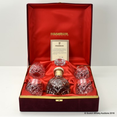 Drambuie Liqueur Wedgwood Crystal Decanter Set 75cl