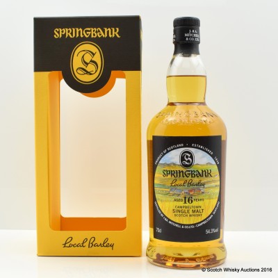Springbank 16 Year Old Local Barley