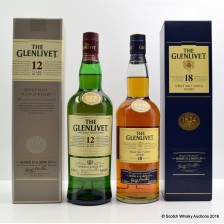 Glenlivet 12 Glenlivet 18