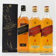 Johnnie Walker Black Label 12 Johnnie Walker Red X 2