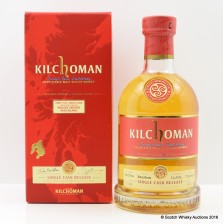 KILCHOMAN 1ST 5 YEAR OLD SINGLE CASK FOR WHISKY IMPORT NEDERLAND
