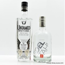 UNTAMED IRISH VODKA   EDEL STAHL GERMAN VODKA