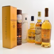 Old Pulteney 12 Glenmorangie 10 Ben Nevis 10