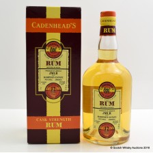 CADENHEAD S JMLR 2002 12 YEAR OLD RUM