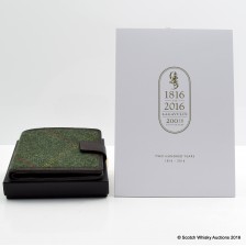 Lagavulin Tweed Wallet 200th Anniversary Booklet